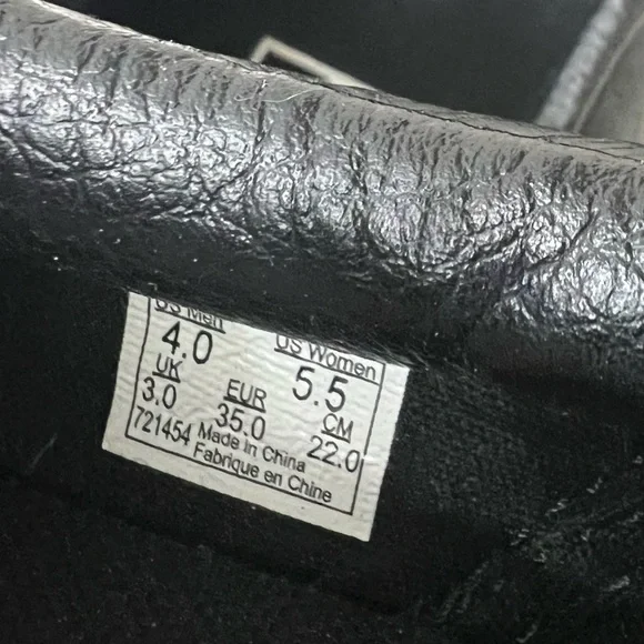 (Size 5.5) Black Italian Weave Slip-Ons, by VANS - Picture 6 of 6